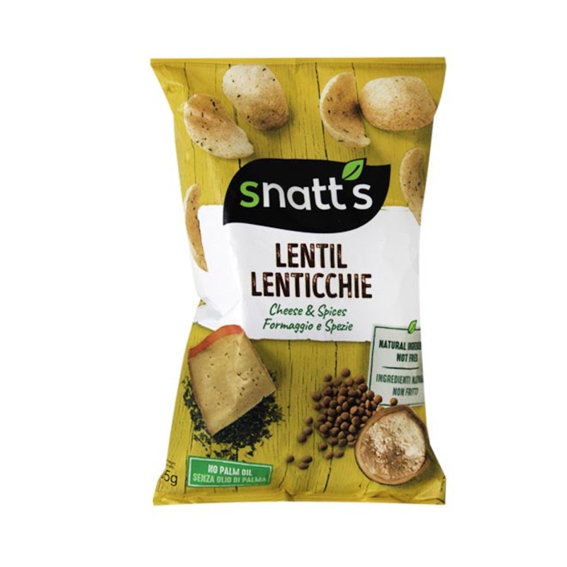 Snatt’s Lentil Chips Cheese & Herbs 85g | Snatt’s In Lebanon