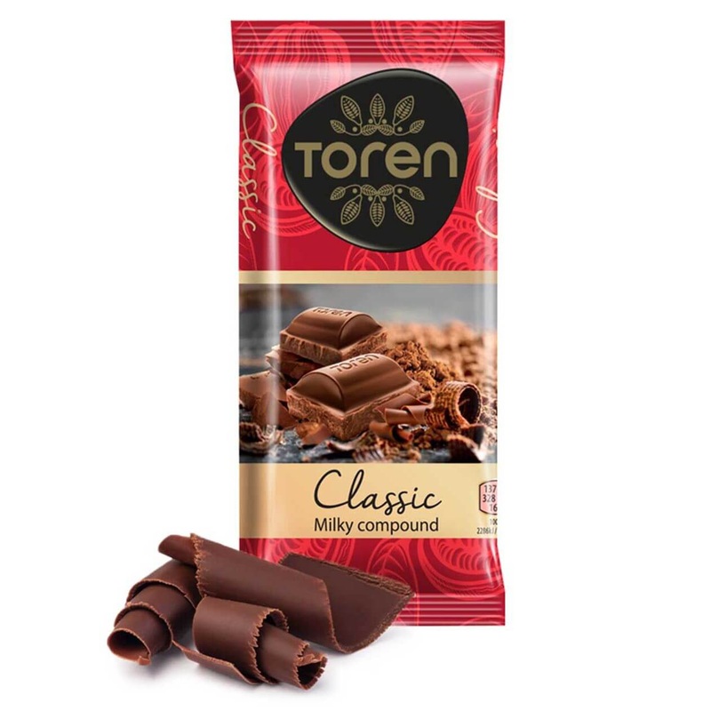 Toren Classic Compound Chocolate Bar 52g | Toren In Lebanon