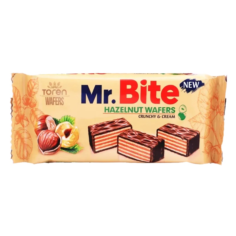Toren Mr. Bite Crunchy & Creamy Coated Wafers 38g | Toren In Lebanon