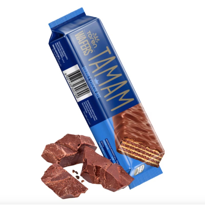 Toren Tamam Double Chocolate Coated Wafers 42g | Toren In Lebanon