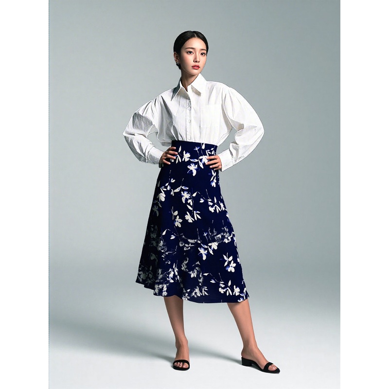 Vince Camuto Women’s Floral Printed Maxi Skirt | Vince Camuto In Lebanon