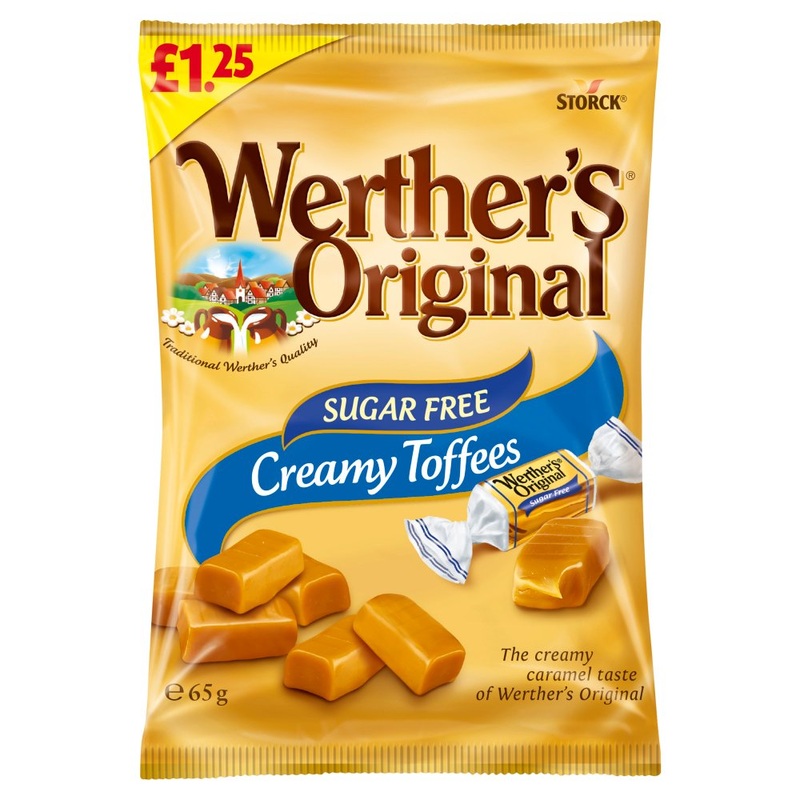 Werther’s Original Sugar Free Creamy Toffees 65g