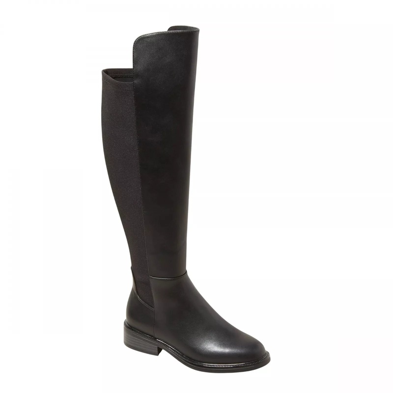 A New Day Women’s Black Leather Hope Tall Boots | A New Day In Lebanon