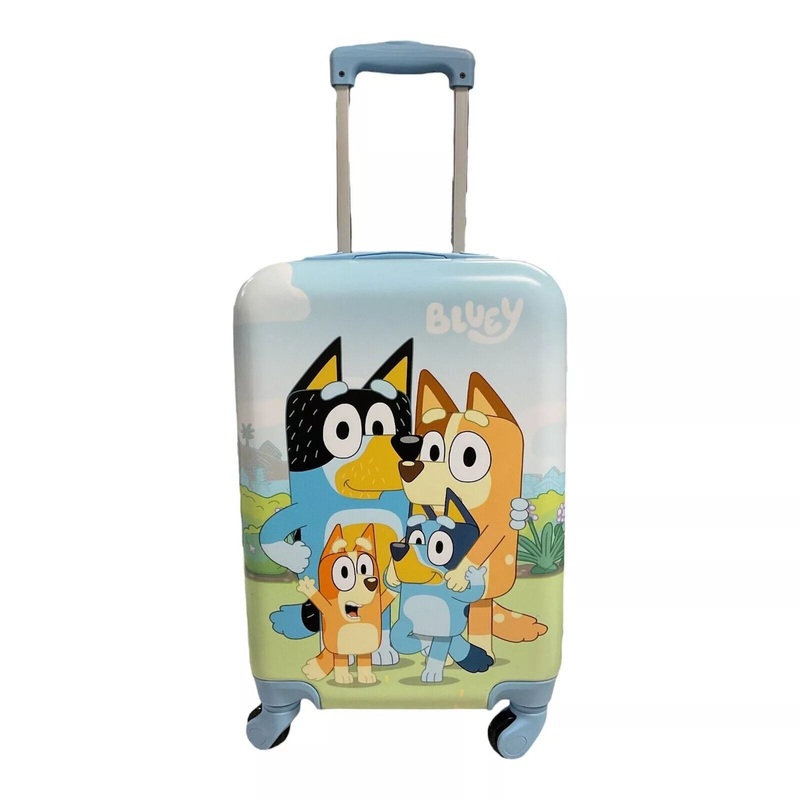 Bluey Kids Light Blue Carry On Bag | Bluey In Lebanon