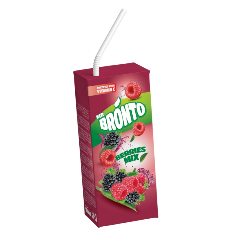 Bronto Berries Mix Juice 180ml | Bronto In Lebanon