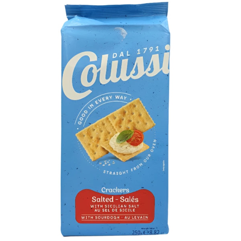 Colussi Crackers Salted 250 | Colussi In Lebanon