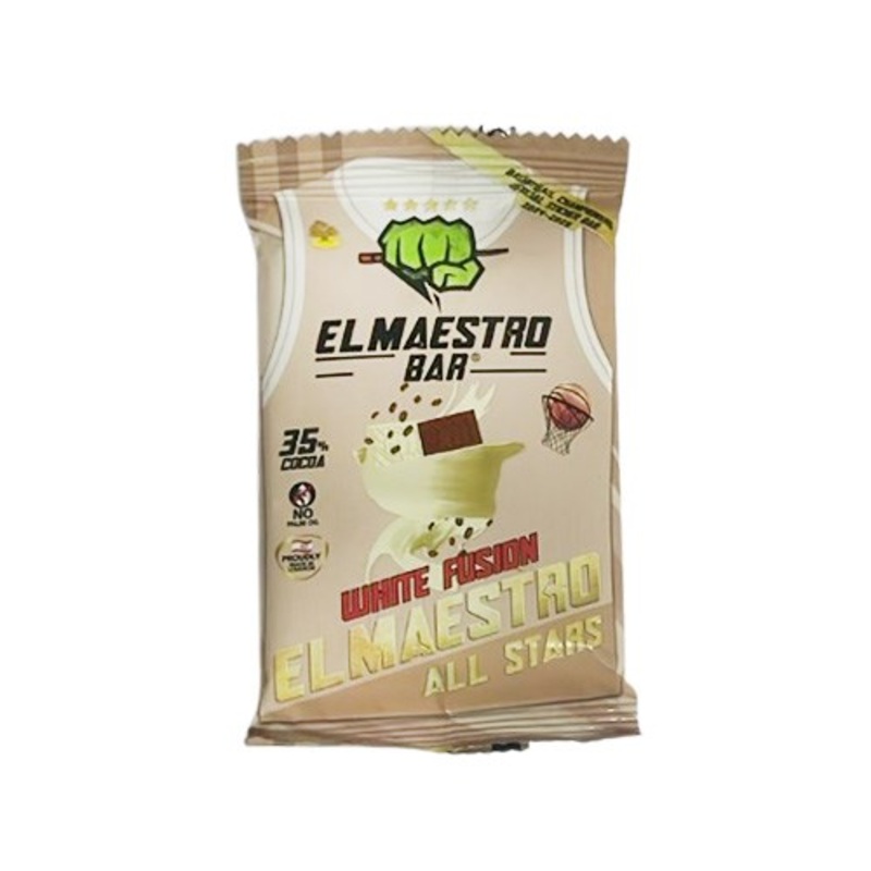 El Maestro All Stars White Fusion Chocolate Bar 40g | El Maestro In Lebanon