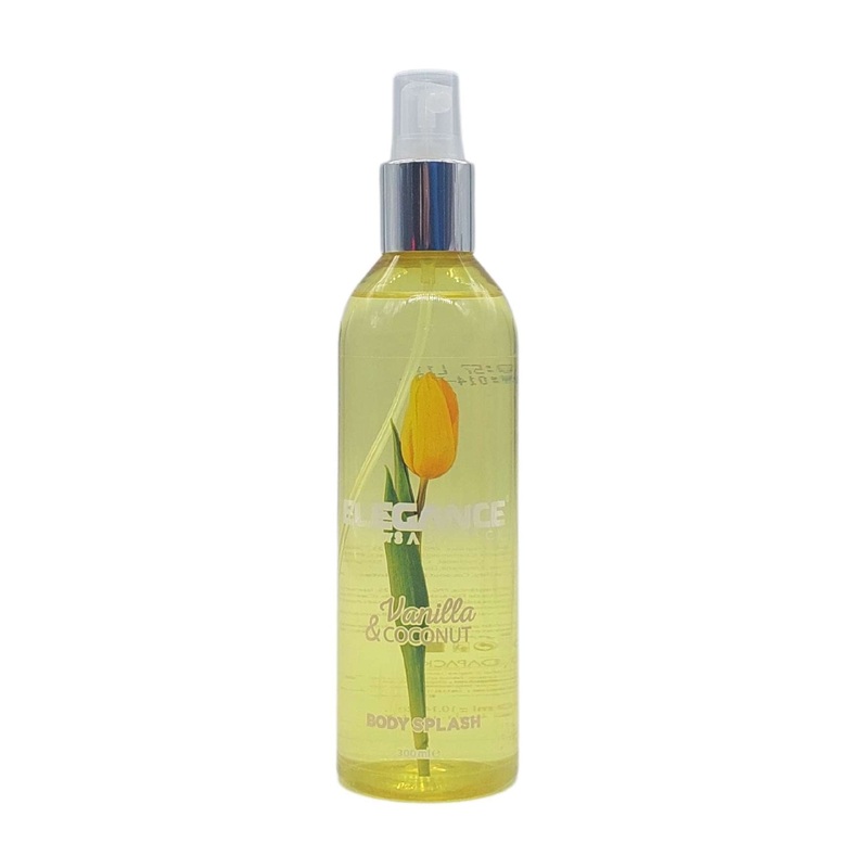 Elegance Vanilla & Coconut Body Splash 300ml | Elegance In Lebanon