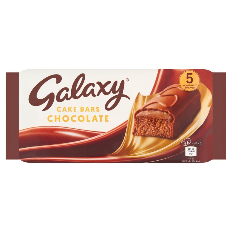 Galaxy Cake Bars Chocolate 150g (Pack of 5) | Galaxy In Lebanon