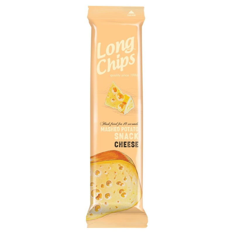 Long Chips Mashed Potato Snack Cheese 75g | Long Chips In Lebanon