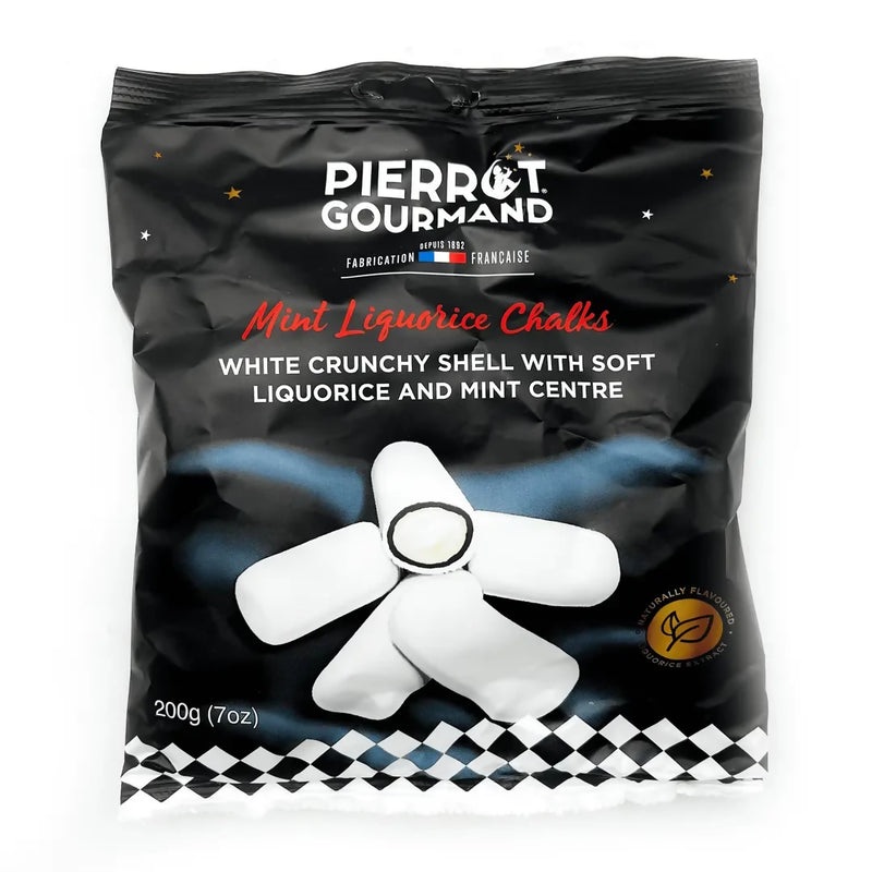 Pierrot Gourmand Mint Liquorice Chalks 200g | Pierrot Gourmand In  Lebanon