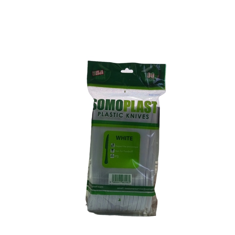 Somoplast Plastic Knives 100PCS