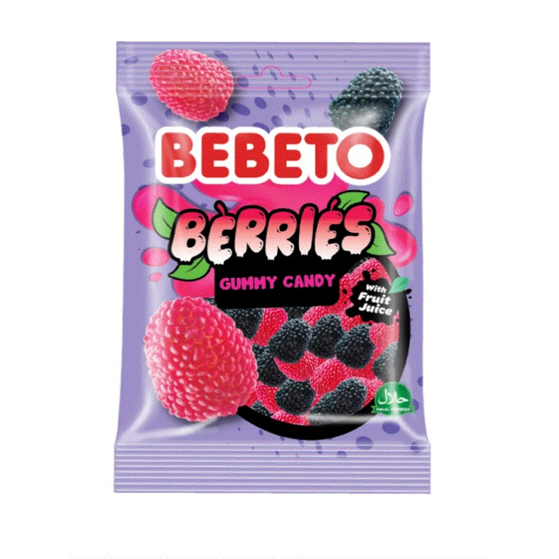 Bebeto Jelly Gum Berries 70g | Bebeto In Lebanon