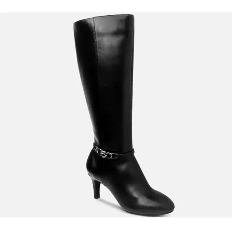 Karen Scott Women’s Black Hanna Wide Calf Boot | Karen Scott In Lebanon