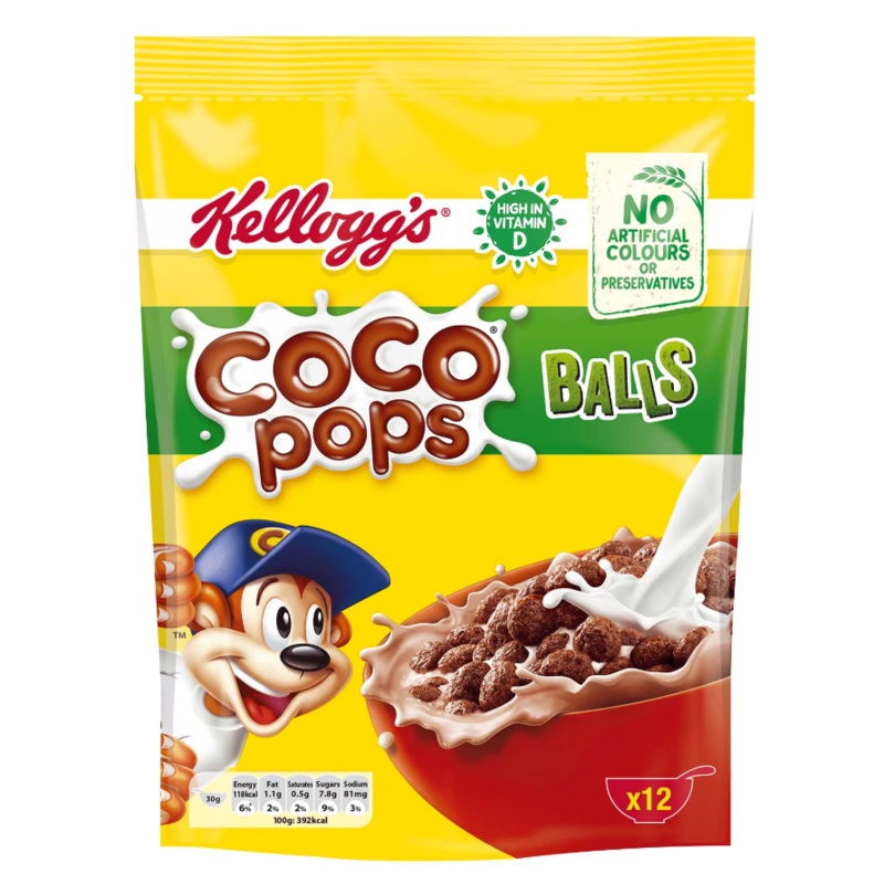 Kellogg’s Coco Pops Balls Bag 360g | Kellogg’s In Lebanon