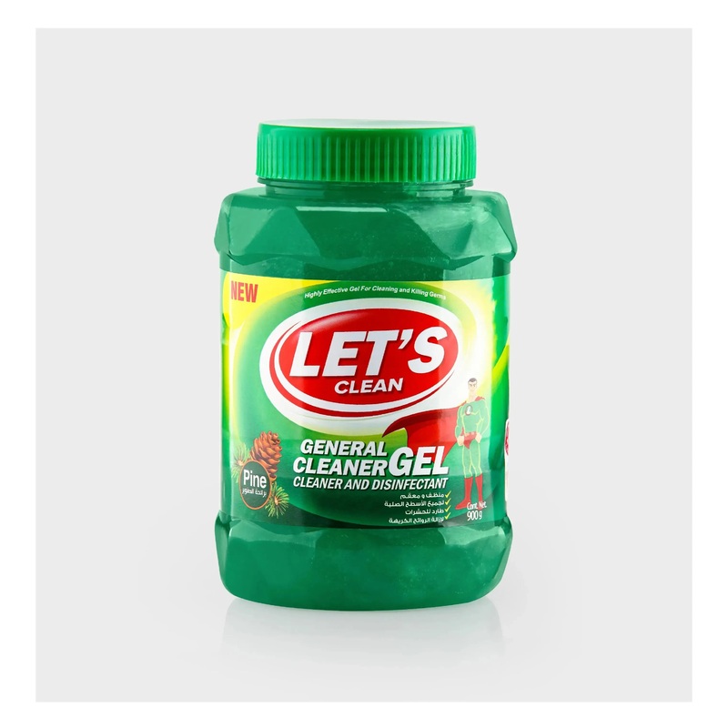 Let’s Clean Pine General Cleaner Gel 900ml (Green) | Let’s Clean In Lebanon