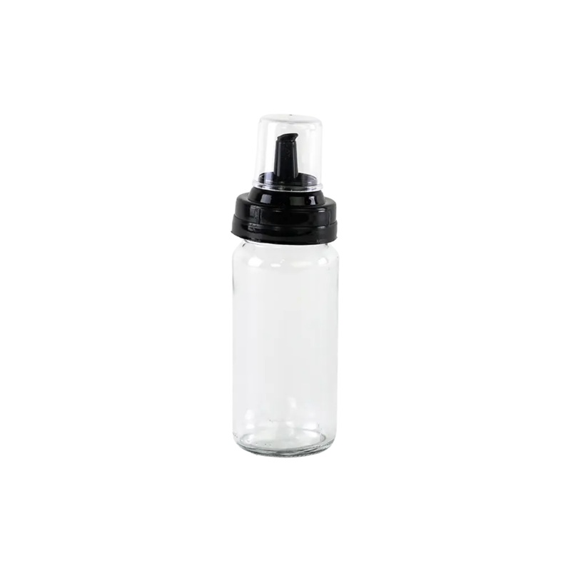 Qlux Ideas Transparent Glass Oil & Vinegar Bottle 245cc | Qlux In Lebanon