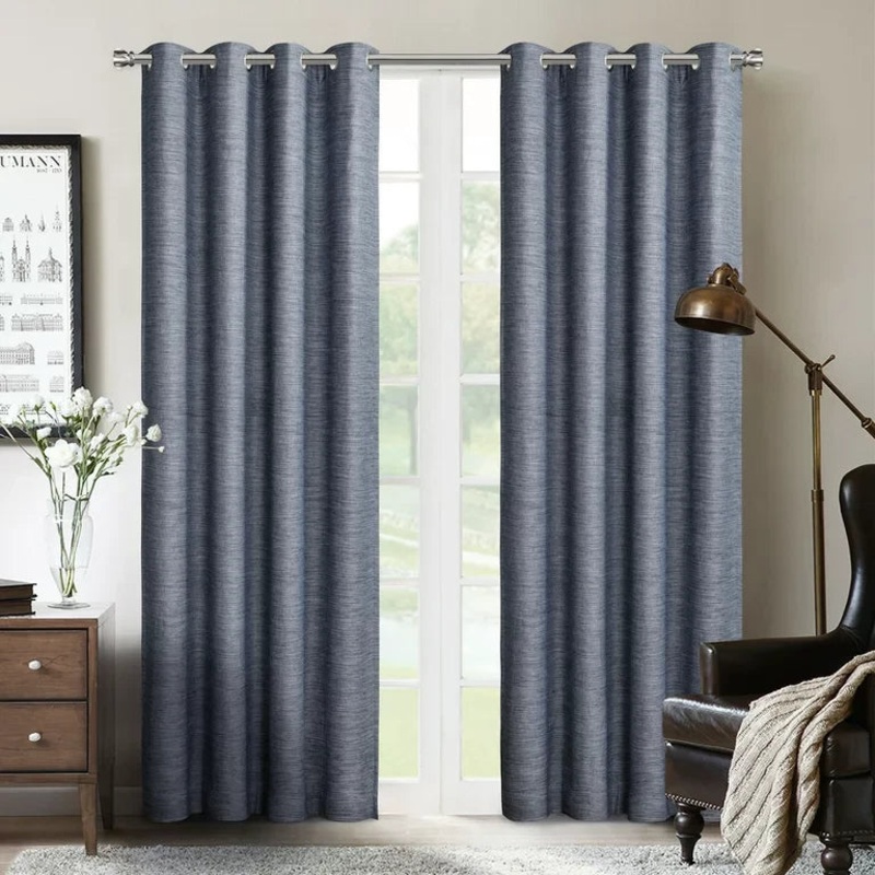 Sunblk Navy Blue Total Blackout Curtains 132.1cm x 213.4cm 2 Panels | Sunblk In Lebanon