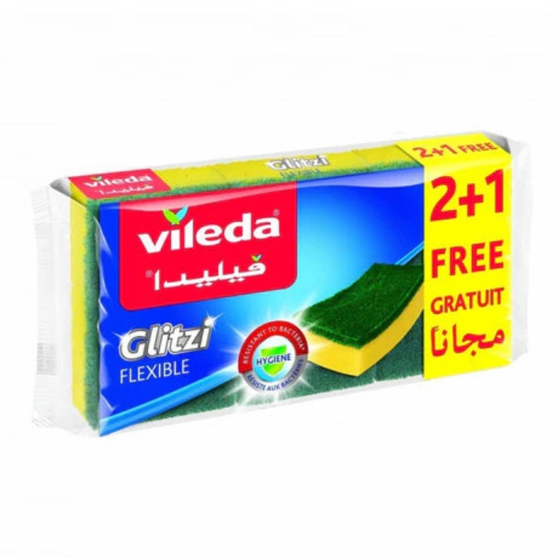 Vileda Glitzi Flexible 2+1 Free | Vileda In Lebanon