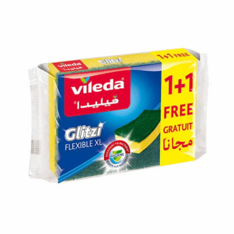 Vileda Glitzi Flexible XL 1+1 Free | Vileda In Lebanon