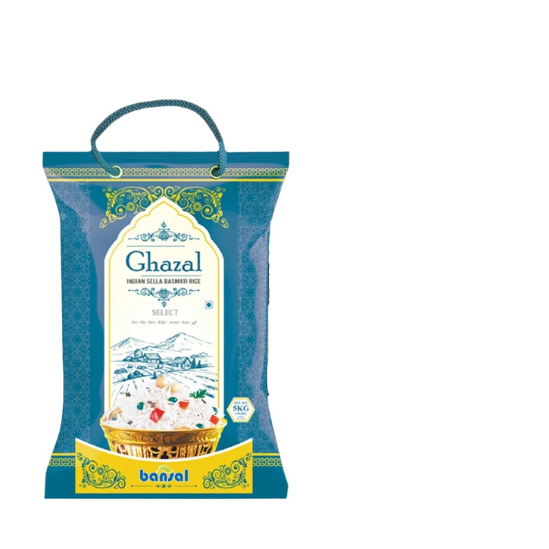 Ghazal Indian Sella Basmati Rice 5kg |Ghazal In Lebanon