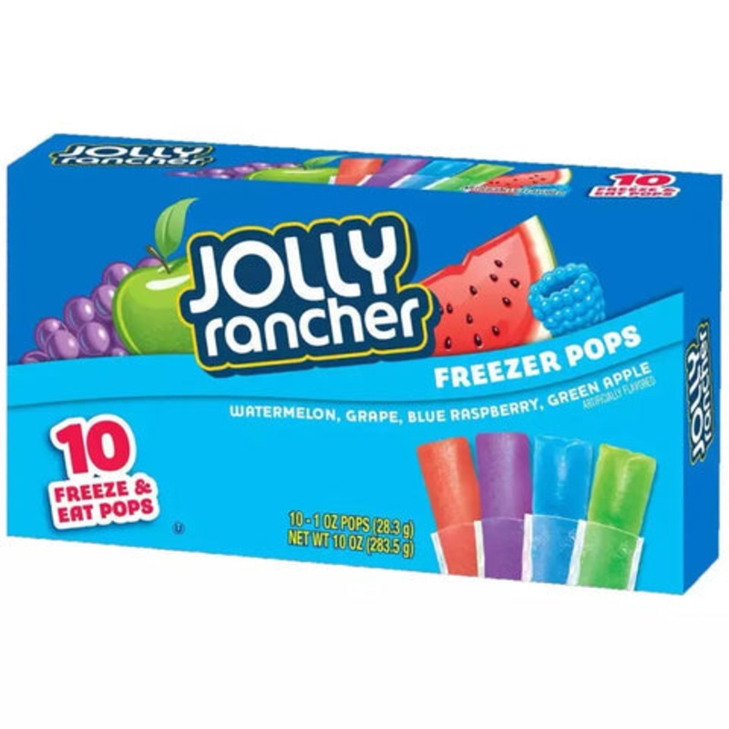 Jolly Rancher Freezer Pops 10pcs