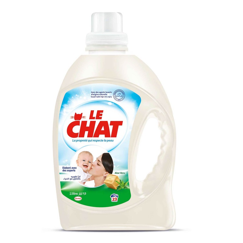 Le Chat Pearly Laundry Gel Aloe Vera 2.5L | Le Chat In Lebanon