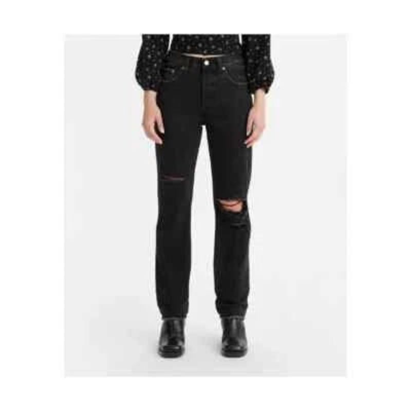 Levi’s Women’s Black 501 High-Rise Straight Jeans | Levi’s In Lebanon