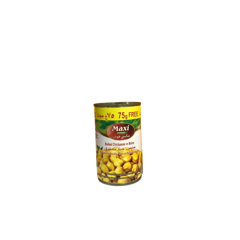 Maxi Foods Boiled Chickpeas In Brine 475g|Maxi Foods In Lebanon