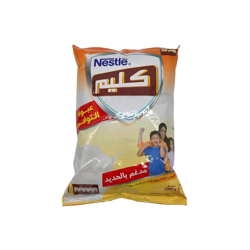 Nestle Klim Milk Fortified Full Cream Powder 2000g | Nestle In Lebanon