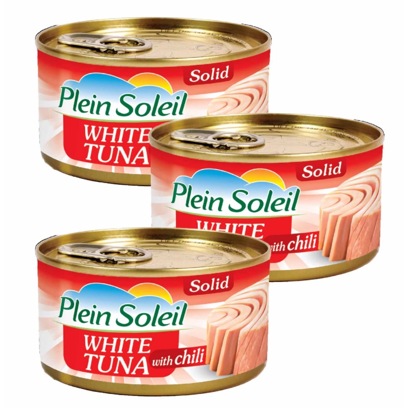 Plein Soleil White Tuna With Chili 185g*3 | Plein Soleil In Lebanon