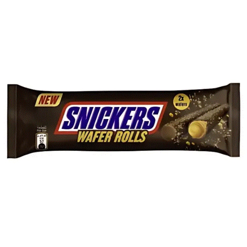 Snickers Chocolate Wafer Rolls 2 Fingers 22.5g | Snickers In Lebanon