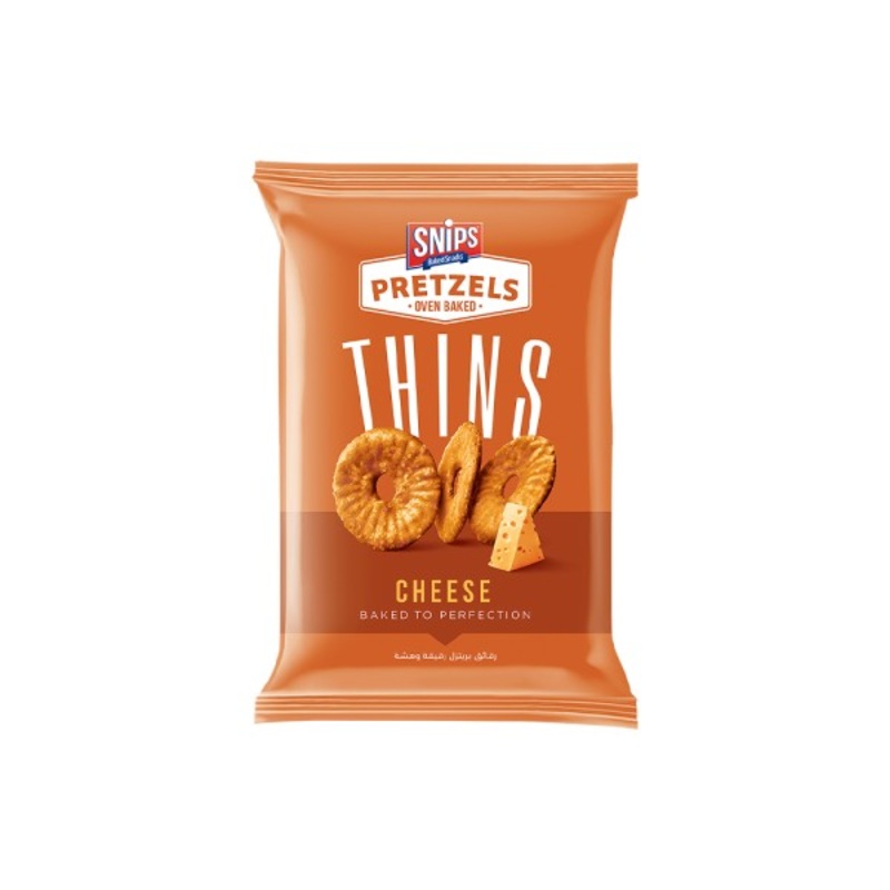 Snips Pretzels Thins Cheese 170g | Snips In Lebanon