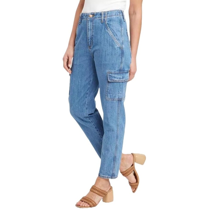 Universal Thread Women’s Blue Women’s Mid-Rise Boyfriend Jeans |Universal Thread In Lebanon