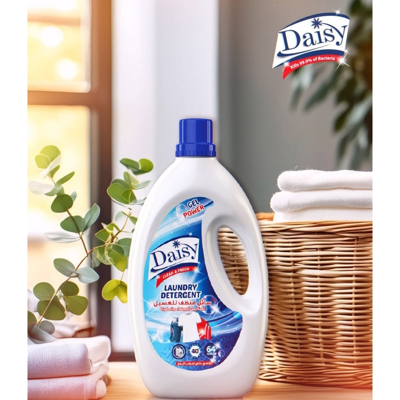 Daisy Clean & Fresh Gel Power Laundry Detergent 3L | Daisy In Lebanon