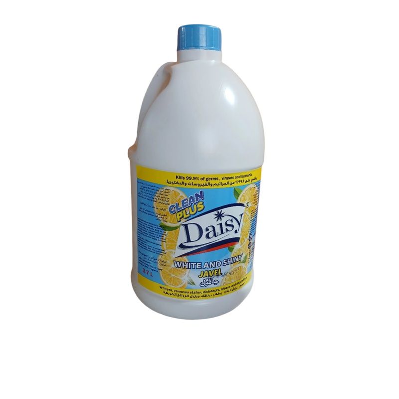 Daisy Clean Plus White & Shiny Lemon Scent Javel 3.7 L | Daisy In Lebanon