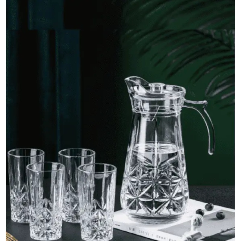 Deli Glass Quaffing Drinking Ware Set 7pcs | Deli In Lebanon