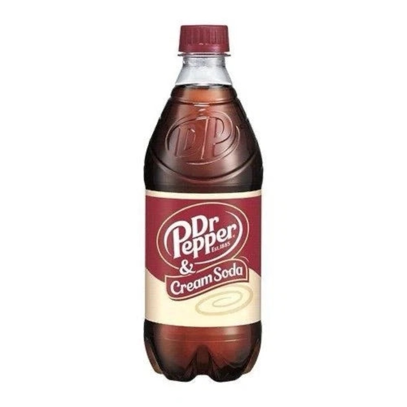 Dr.Pepper Cream Soda Bottle 591ml