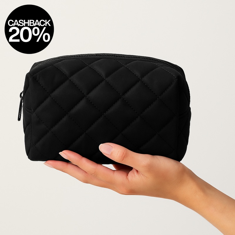 Forever 21 Women’s Black Makeup Bag |Forever 21 in Lebanon