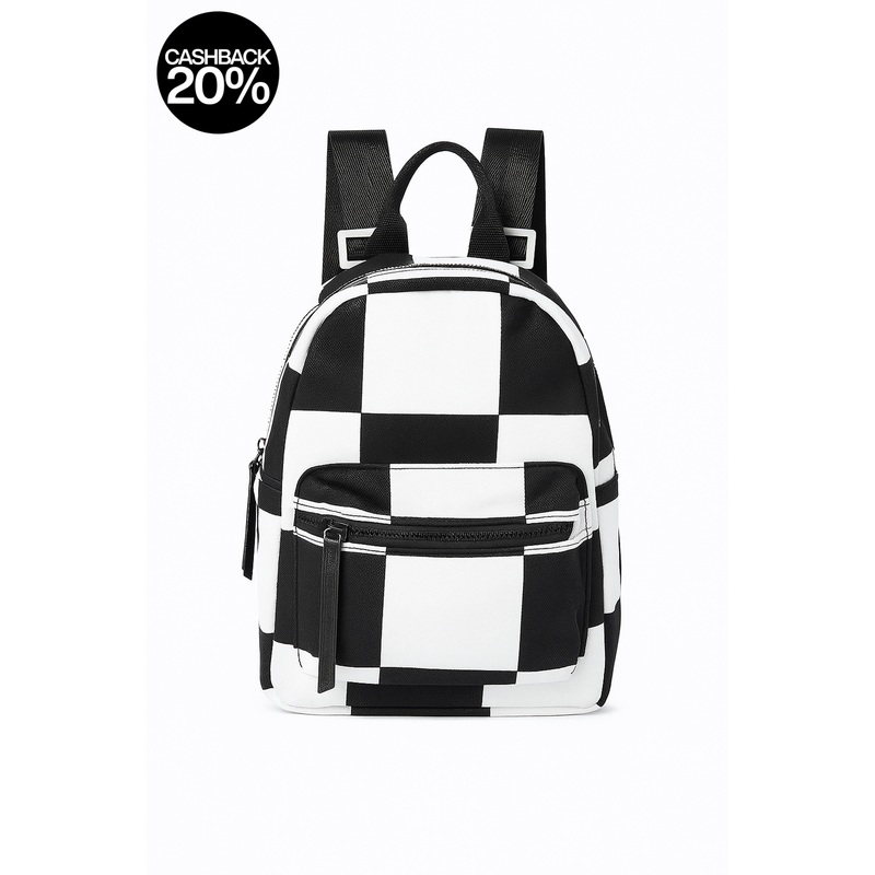 Forever 21 Women’s Black/White Crowbar Backpack |Forever 21 in Lebanon