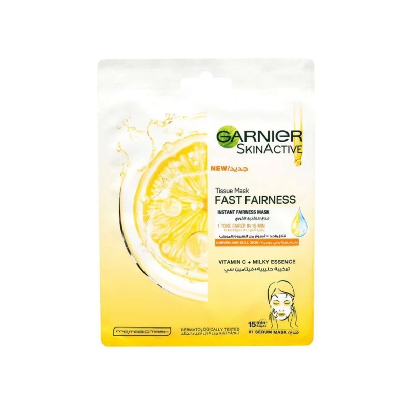 Garnier SkinActive Tissue Mask Instant Brightening Mask 28g