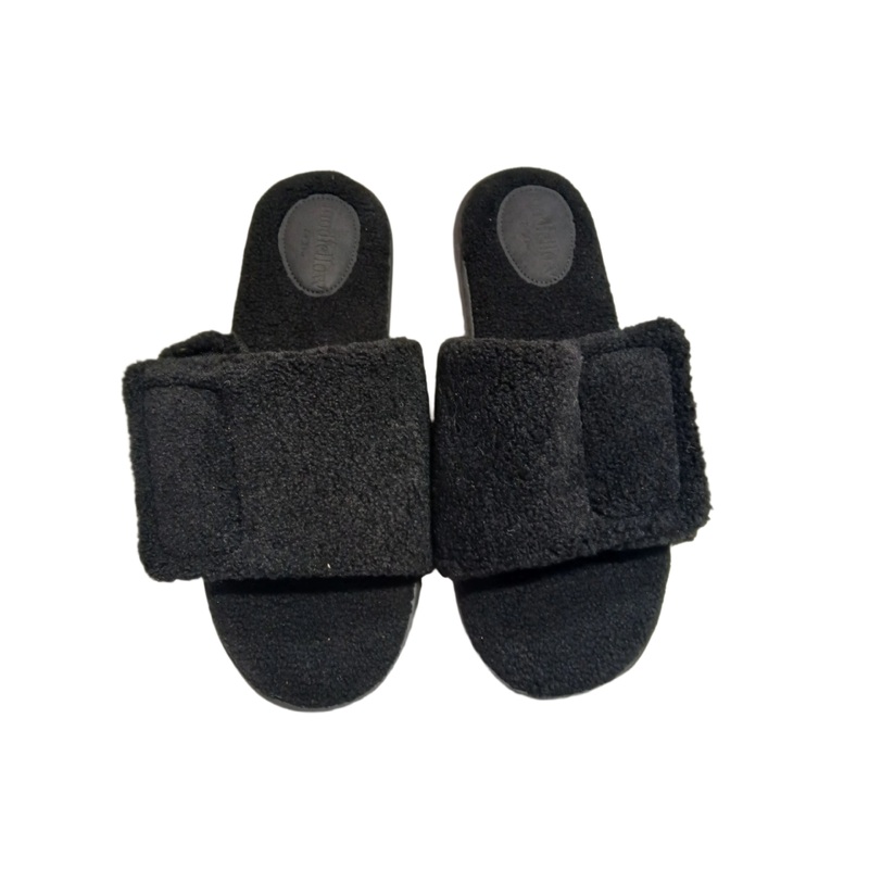Goodfellow & Co Men’s Black Rodney Adjustable Slide Slippers |Goodfellow & Co In Lebanon
