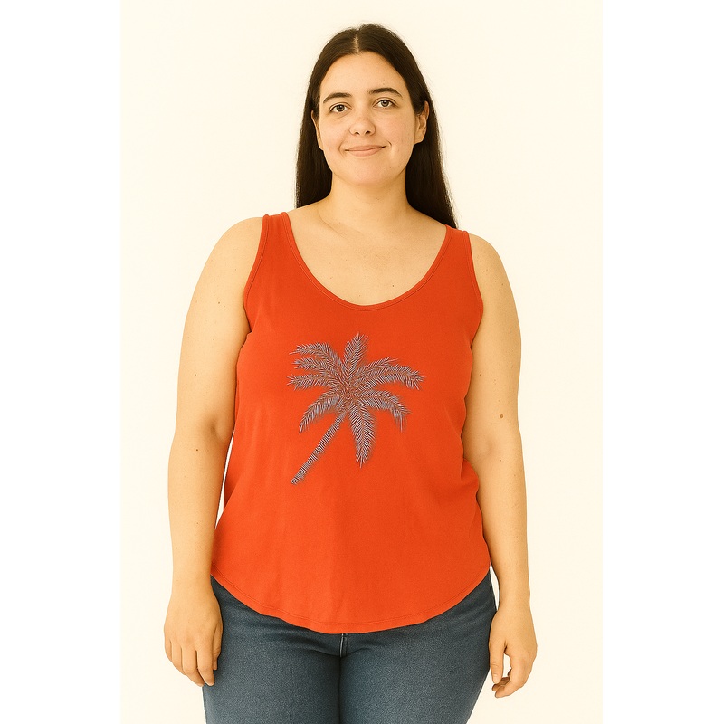 Mango Women’s Coral Top |Mango In Lebanon