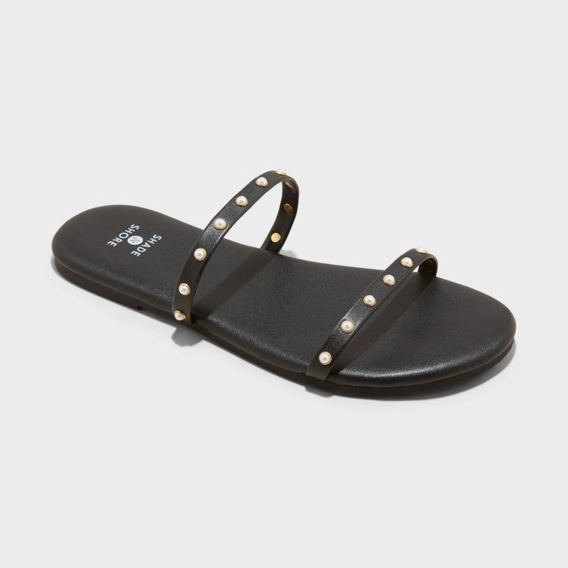 shade & Shore Women’s Black Indi Slide Slipper |shade & Shore In Lebanon