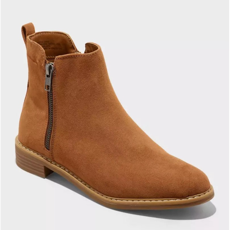 Universal Thread Women’s Tan Suede Brenna Ankle Boots |Universal Thread In Lebanon