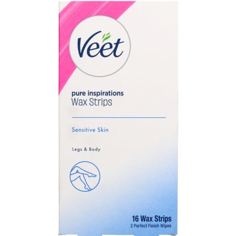 Veet Wax Strips For Body And Legs 16 Strips| Veet In Lebanon