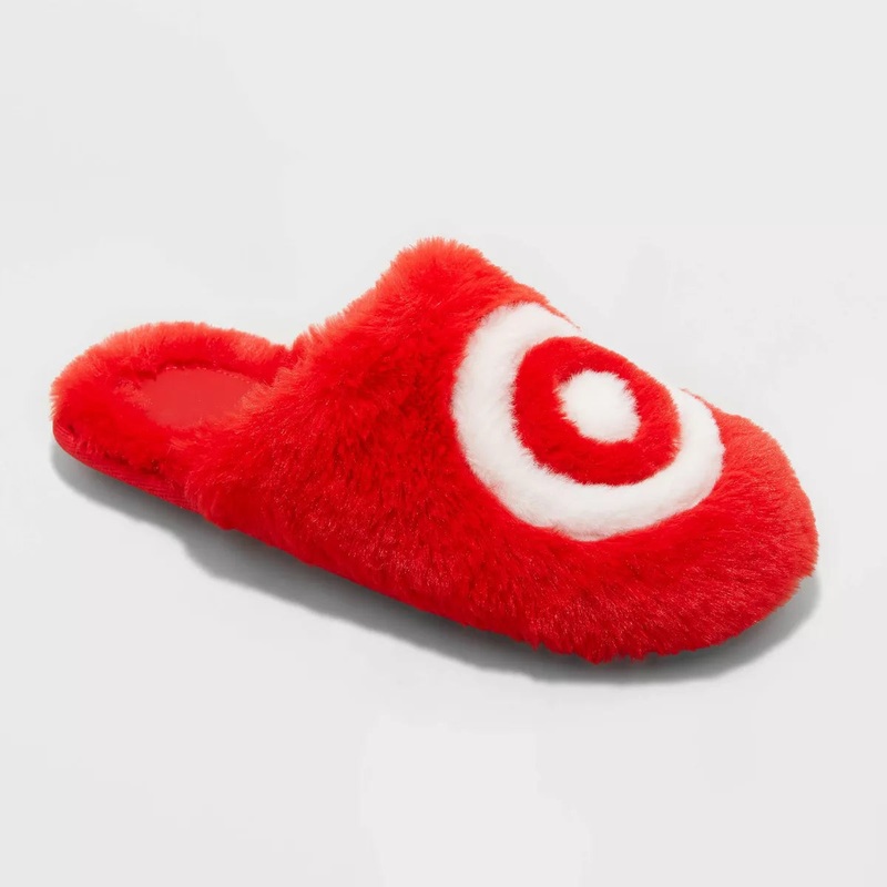 Wondershop Women’s Red Bullseye Scuff Slippers | Wondershop In Lebanon