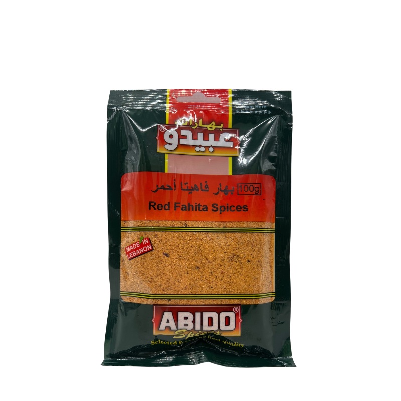 Abido Red Fahita  Spices 100g | Abido In Lebanon