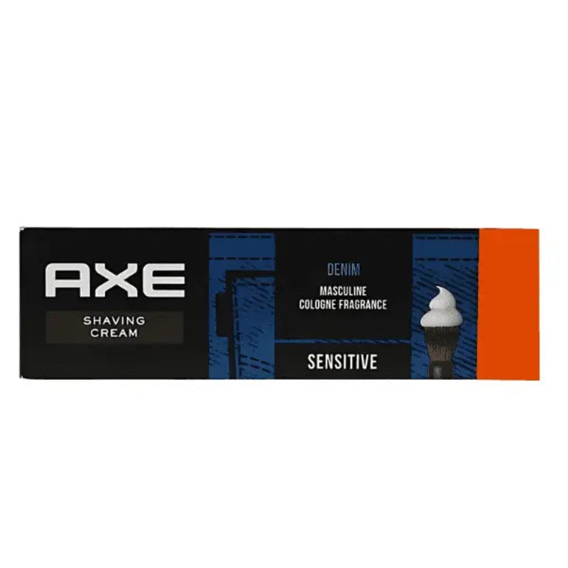 Axe Denim Shaving Cream Sensitive 78g (Free 30% Extra)|Axe In Lebanon