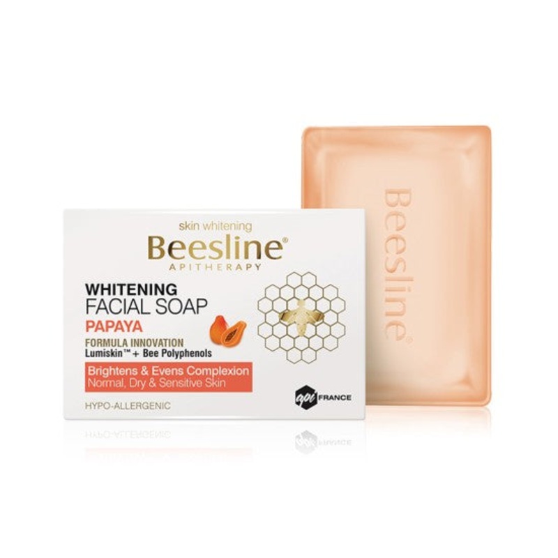 Beesline Whitening Facial Soap Bar Papaya 85g| Beesline In Lebanon